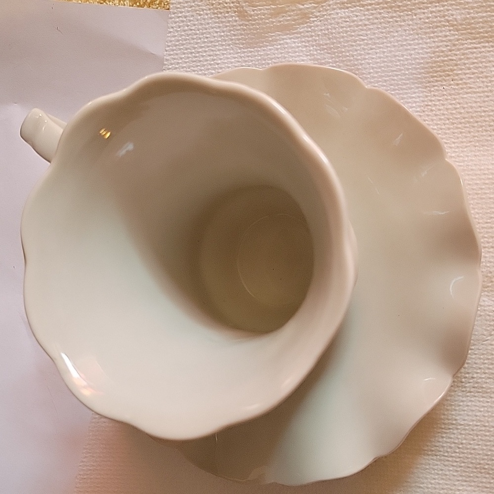 Russ Berrie and Co Inc Cream Cup and Saucer Set